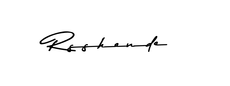 Also we have Rsshende name is the best signature style. Create professional handwritten signature collection using Asem Kandis PERSONAL USE autograph style. Rsshende signature style 9 images and pictures png