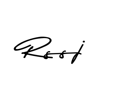 Make a beautiful signature design for name Rssj. With this signature (Asem Kandis PERSONAL USE) style, you can create a handwritten signature for free. Rssj signature style 9 images and pictures png