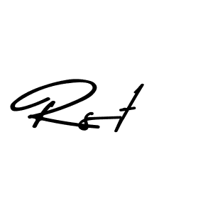 Similarly Asem Kandis PERSONAL USE is the best handwritten signature design. Signature creator online .You can use it as an online autograph creator for name Rst. Rst signature style 9 images and pictures png