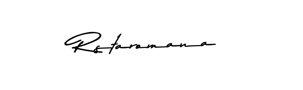 Here are the top 10 professional signature styles for the name Rstaromana. These are the best autograph styles you can use for your name. Rstaromana signature style 9 images and pictures png