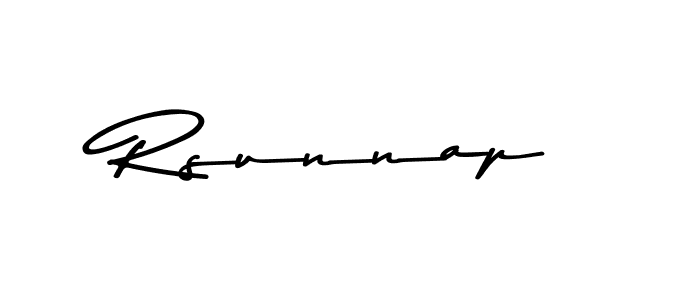 How to Draw Rsunnap signature style? Asem Kandis PERSONAL USE is a latest design signature styles for name Rsunnap. Rsunnap signature style 9 images and pictures png