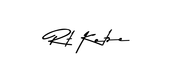 Once you've used our free online signature maker to create your best signature Asem Kandis PERSONAL USE style, it's time to enjoy all of the benefits that Rt Kotze name signing documents. Rt Kotze signature style 9 images and pictures png