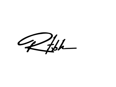 Rtbh stylish signature style. Best Handwritten Sign (Asem Kandis PERSONAL USE) for my name. Handwritten Signature Collection Ideas for my name Rtbh. Rtbh signature style 9 images and pictures png