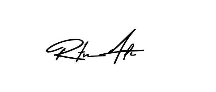 Use a signature maker to create a handwritten signature online. With this signature software, you can design (Asem Kandis PERSONAL USE) your own signature for name Rtn Ali. Rtn Ali signature style 9 images and pictures png