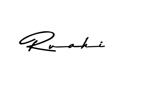 This is the best signature style for the Ruahi name. Also you like these signature font (Asem Kandis PERSONAL USE). Mix name signature. Ruahi signature style 9 images and pictures png