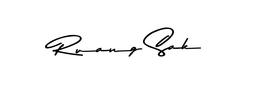 You can use this online signature creator to create a handwritten signature for the name Ruang Sak. This is the best online autograph maker. Ruang Sak signature style 9 images and pictures png