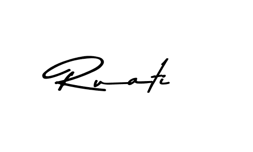This is the best signature style for the Ruati name. Also you like these signature font (Asem Kandis PERSONAL USE). Mix name signature. Ruati signature style 9 images and pictures png