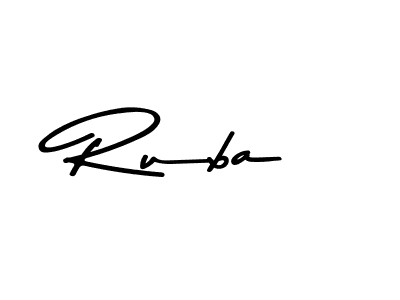 How to make Ruba signature? Asem Kandis PERSONAL USE is a professional autograph style. Create handwritten signature for Ruba name. Ruba signature style 9 images and pictures png