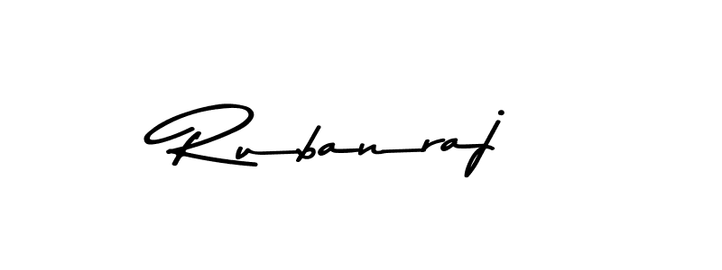 Use a signature maker to create a handwritten signature online. With this signature software, you can design (Asem Kandis PERSONAL USE) your own signature for name Rubanraj. Rubanraj signature style 9 images and pictures png