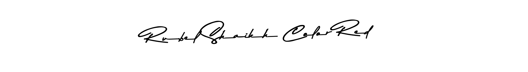 You should practise on your own different ways (Asem Kandis PERSONAL USE) to write your name (Rubel Shaikh Color Red) in signature. don't let someone else do it for you. Rubel Shaikh Color Red signature style 9 images and pictures png