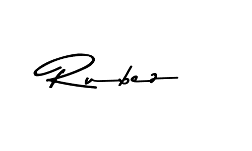 How to make Rubez signature? Asem Kandis PERSONAL USE is a professional autograph style. Create handwritten signature for Rubez name. Rubez signature style 9 images and pictures png