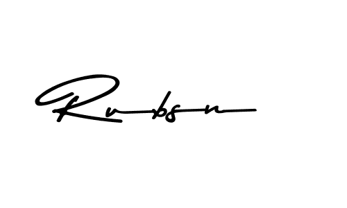 Also we have Rubsn name is the best signature style. Create professional handwritten signature collection using Asem Kandis PERSONAL USE autograph style. Rubsn signature style 9 images and pictures png