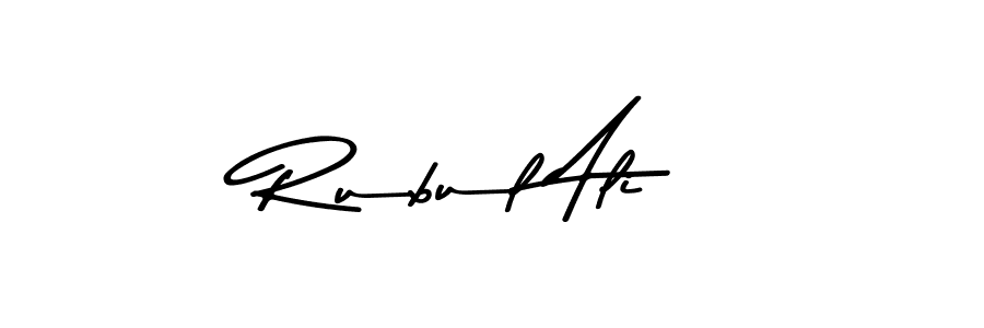 It looks lik you need a new signature style for name Rubul Ali. Design unique handwritten (Asem Kandis PERSONAL USE) signature with our free signature maker in just a few clicks. Rubul Ali signature style 9 images and pictures png