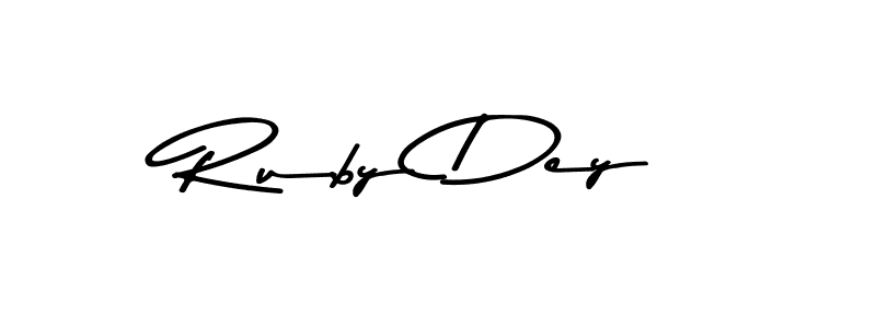 You can use this online signature creator to create a handwritten signature for the name Ruby Dey. This is the best online autograph maker. Ruby Dey signature style 9 images and pictures png