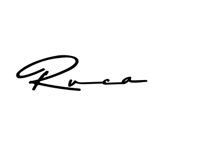 Use a signature maker to create a handwritten signature online. With this signature software, you can design (Asem Kandis PERSONAL USE) your own signature for name Ruca. Ruca signature style 9 images and pictures png