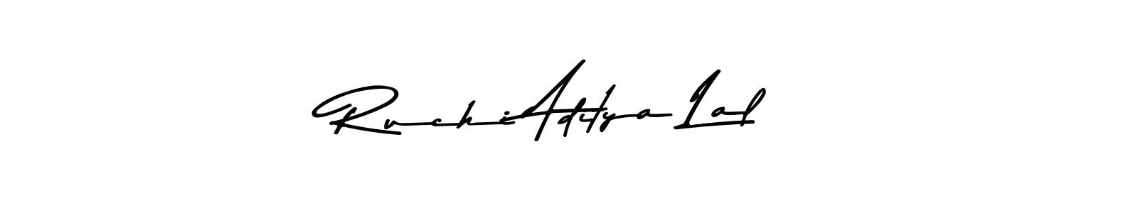 Create a beautiful signature design for name Ruchi Aditya Lal. With this signature (Asem Kandis PERSONAL USE) fonts, you can make a handwritten signature for free. Ruchi Aditya Lal signature style 9 images and pictures png