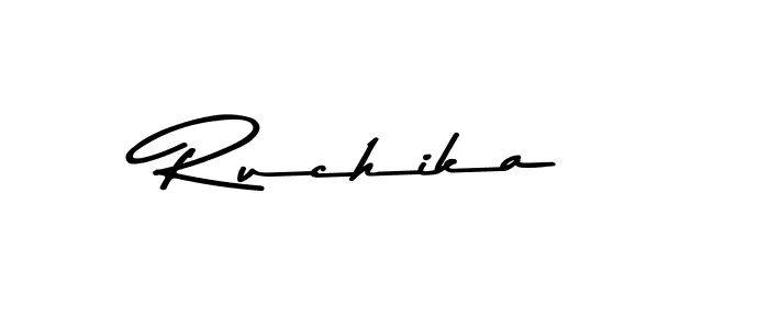 Make a beautiful signature design for name Ruchika. Use this online signature maker to create a handwritten signature for free. Ruchika signature style 9 images and pictures png