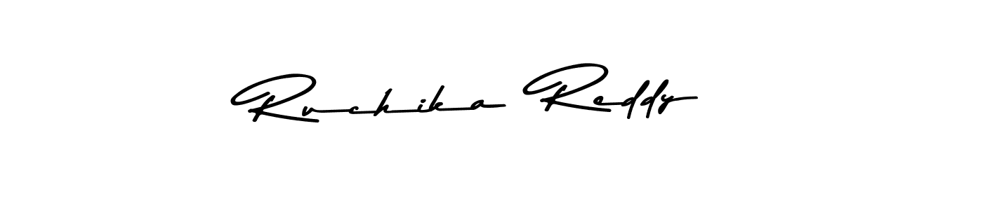 if you are searching for the best signature style for your name Ruchika  Reddy. so please give up your signature search. here we have designed multiple signature styles  using Asem Kandis PERSONAL USE. Ruchika  Reddy signature style 9 images and pictures png