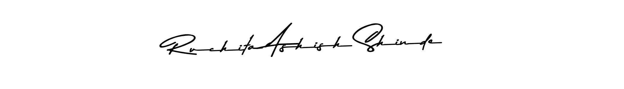 Also we have Ruchita Ashish Shinde name is the best signature style. Create professional handwritten signature collection using Asem Kandis PERSONAL USE autograph style. Ruchita Ashish Shinde signature style 9 images and pictures png