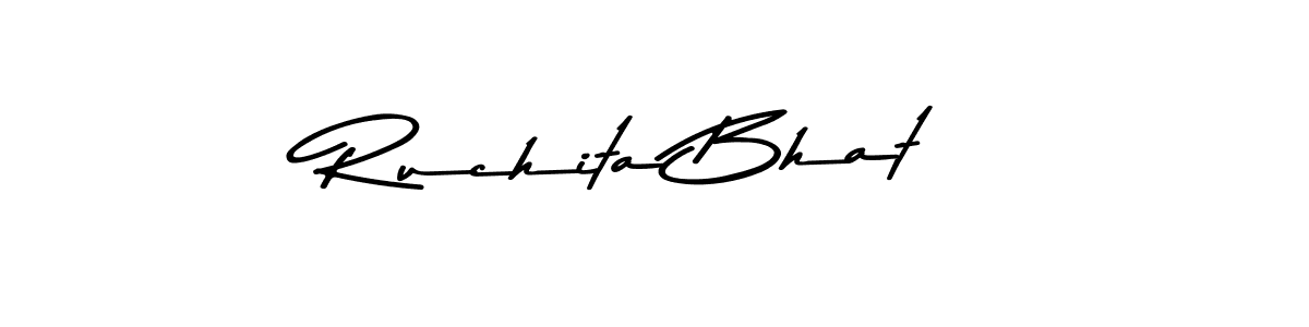 How to make Ruchita Bhat signature? Asem Kandis PERSONAL USE is a professional autograph style. Create handwritten signature for Ruchita Bhat name. Ruchita Bhat signature style 9 images and pictures png