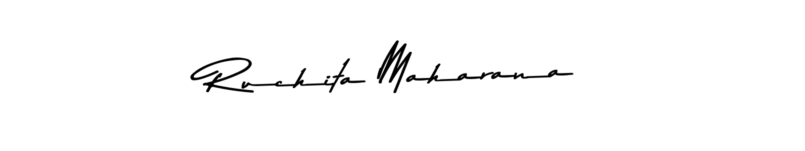 Also we have Ruchita Maharana name is the best signature style. Create professional handwritten signature collection using Asem Kandis PERSONAL USE autograph style. Ruchita Maharana signature style 9 images and pictures png