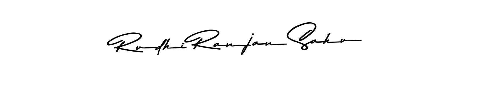 Create a beautiful signature design for name Rudhi Ranjan Sahu. With this signature (Asem Kandis PERSONAL USE) fonts, you can make a handwritten signature for free. Rudhi Ranjan Sahu signature style 9 images and pictures png