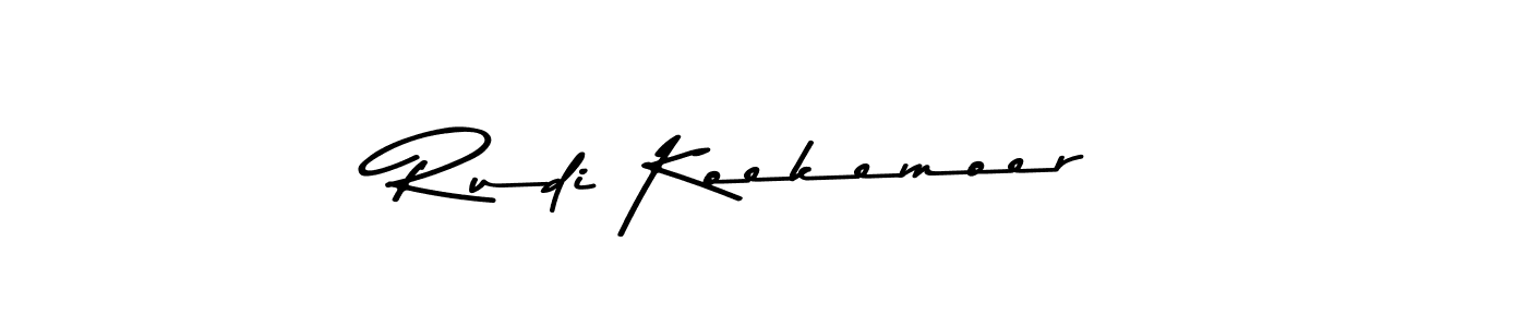 How to Draw Rudi Koekemoer signature style? Asem Kandis PERSONAL USE is a latest design signature styles for name Rudi Koekemoer. Rudi Koekemoer signature style 9 images and pictures png