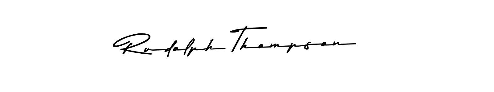 The best way (Asem Kandis PERSONAL USE) to make a short signature is to pick only two or three words in your name. The name Rudolph Thompson include a total of six letters. For converting this name. Rudolph Thompson signature style 9 images and pictures png