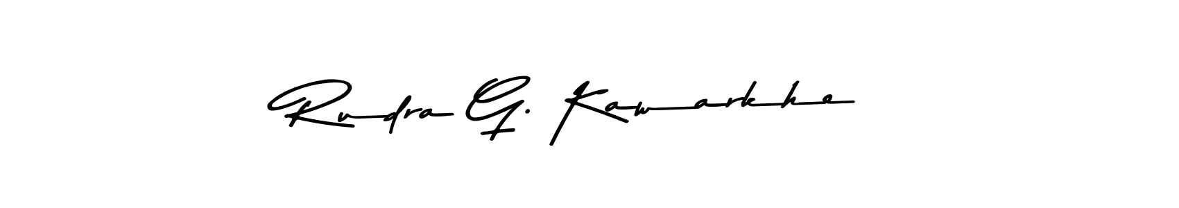 How to make Rudra G. Kawarkhe signature? Asem Kandis PERSONAL USE is a professional autograph style. Create handwritten signature for Rudra G. Kawarkhe name. Rudra G. Kawarkhe signature style 9 images and pictures png