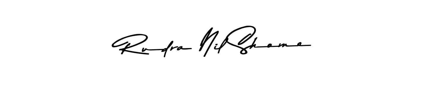 Design your own signature with our free online signature maker. With this signature software, you can create a handwritten (Asem Kandis PERSONAL USE) signature for name Rudra Nil Shome. Rudra Nil Shome signature style 9 images and pictures png