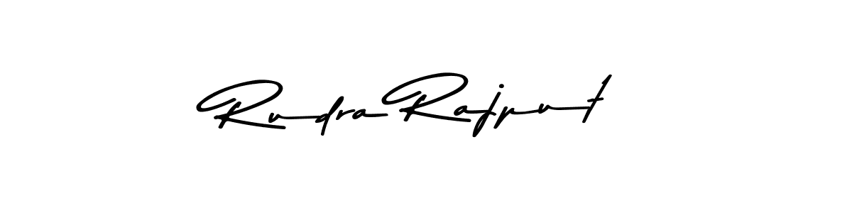 Design your own signature with our free online signature maker. With this signature software, you can create a handwritten (Asem Kandis PERSONAL USE) signature for name Rudra Rajput. Rudra Rajput signature style 9 images and pictures png