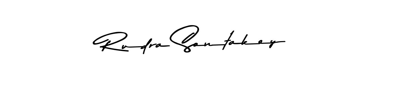 You can use this online signature creator to create a handwritten signature for the name Rudra Sontakey. This is the best online autograph maker. Rudra Sontakey signature style 9 images and pictures png
