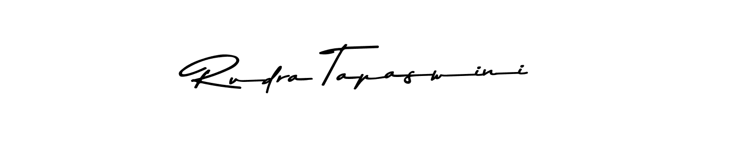 You should practise on your own different ways (Asem Kandis PERSONAL USE) to write your name (Rudra Tapaswini) in signature. don't let someone else do it for you. Rudra Tapaswini signature style 9 images and pictures png
