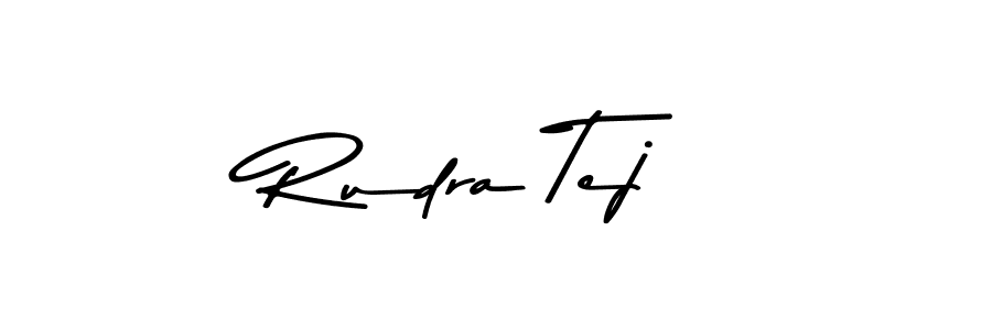 This is the best signature style for the Rudra Tej name. Also you like these signature font (Asem Kandis PERSONAL USE). Mix name signature. Rudra Tej signature style 9 images and pictures png