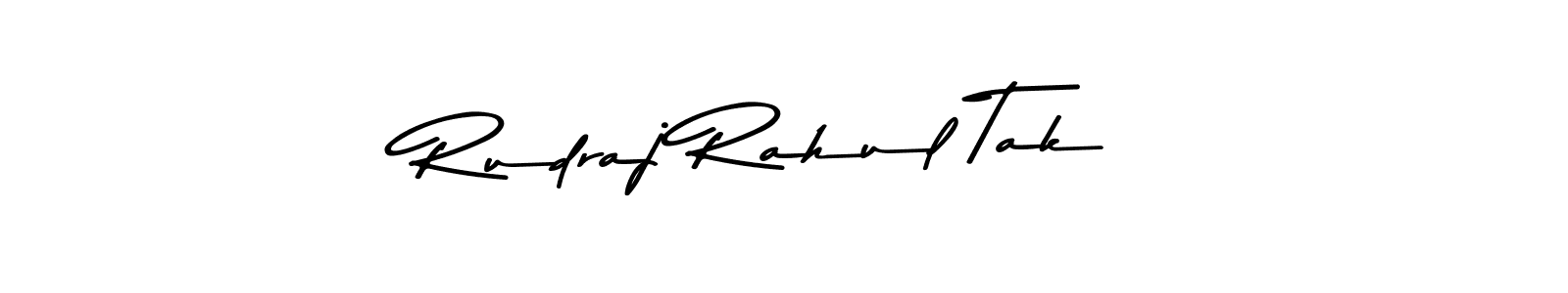 How to make Rudraj Rahul Tak signature? Asem Kandis PERSONAL USE is a professional autograph style. Create handwritten signature for Rudraj Rahul Tak name. Rudraj Rahul Tak signature style 9 images and pictures png