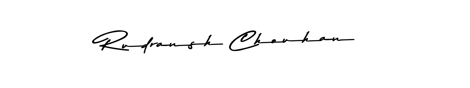 You should practise on your own different ways (Asem Kandis PERSONAL USE) to write your name (Rudransh Chouhan) in signature. don't let someone else do it for you. Rudransh Chouhan signature style 9 images and pictures png