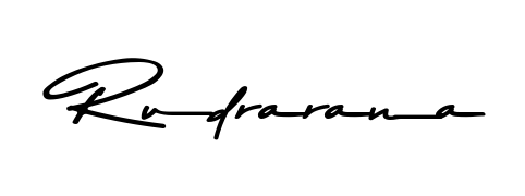 You should practise on your own different ways (Asem Kandis PERSONAL USE) to write your name (Rudrarana) in signature. Don't let someone else do it for you. Rudrarana signature style 9 images and pictures png