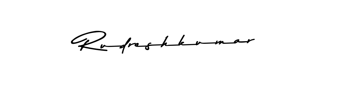 The best way (Asem Kandis PERSONAL USE) to make a short signature is to pick only two or three words in your name. The name Rudreshkumar include a total of six letters. For converting this name. Rudreshkumar signature style 9 images and pictures png