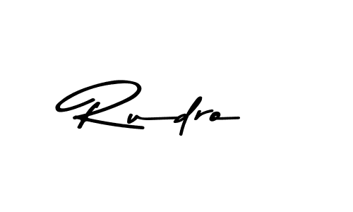 Rudro stylish signature style. Best Handwritten Sign (Asem Kandis PERSONAL USE) for my name. Handwritten Signature Collection Ideas for my name Rudro. Rudro signature style 9 images and pictures png