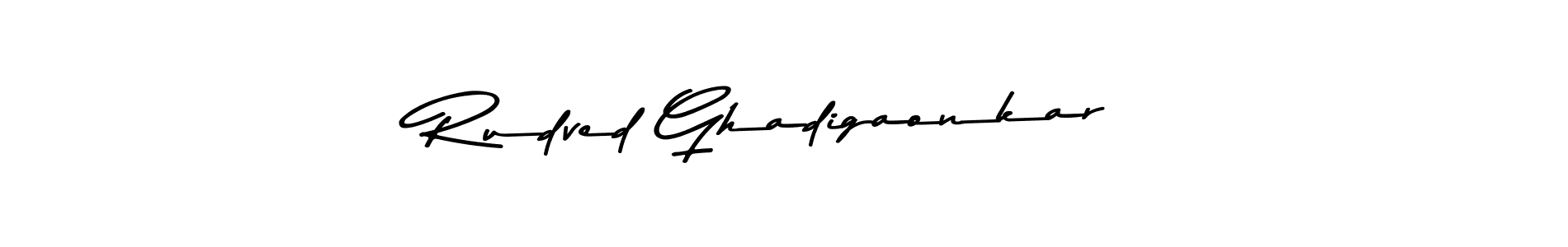 See photos of Rudved Ghadigaonkar official signature by Spectra . Check more albums & portfolios. Read reviews & check more about Asem Kandis PERSONAL USE font. Rudved Ghadigaonkar signature style 9 images and pictures png