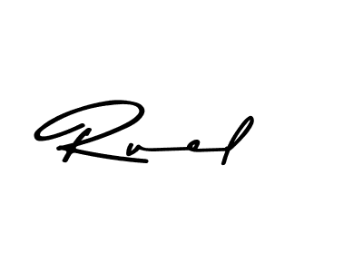 Asem Kandis PERSONAL USE is a professional signature style that is perfect for those who want to add a touch of class to their signature. It is also a great choice for those who want to make their signature more unique. Get Ruel name to fancy signature for free. Ruel signature style 9 images and pictures png