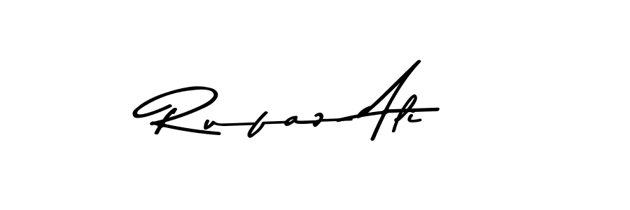 Make a beautiful signature design for name Rufaz Ali. With this signature (Asem Kandis PERSONAL USE) style, you can create a handwritten signature for free. Rufaz Ali signature style 9 images and pictures png