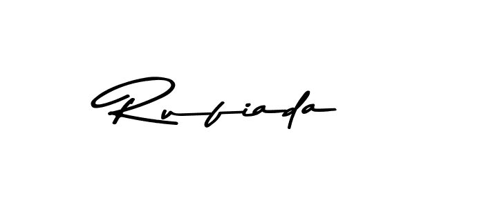 Also You can easily find your signature by using the search form. We will create Rufiada name handwritten signature images for you free of cost using Asem Kandis PERSONAL USE sign style. Rufiada signature style 9 images and pictures png