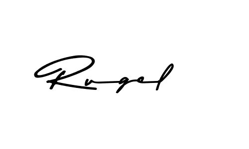 Similarly Asem Kandis PERSONAL USE is the best handwritten signature design. Signature creator online .You can use it as an online autograph creator for name Rugel. Rugel signature style 9 images and pictures png