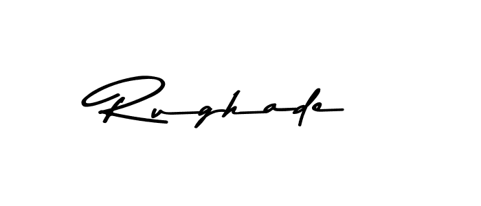 Also we have Rughade name is the best signature style. Create professional handwritten signature collection using Asem Kandis PERSONAL USE autograph style. Rughade signature style 9 images and pictures png