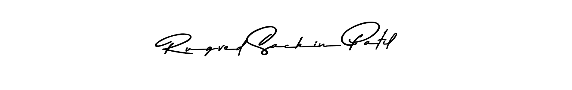 You should practise on your own different ways (Asem Kandis PERSONAL USE) to write your name (Rugved Sachin Patil) in signature. don't let someone else do it for you. Rugved Sachin Patil signature style 9 images and pictures png