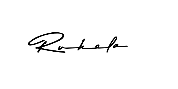 Also we have Ruhela name is the best signature style. Create professional handwritten signature collection using Asem Kandis PERSONAL USE autograph style. Ruhela signature style 9 images and pictures png