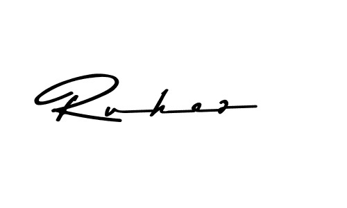 Here are the top 10 professional signature styles for the name Ruhez. These are the best autograph styles you can use for your name. Ruhez signature style 9 images and pictures png