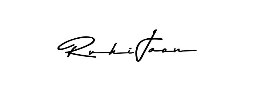 How to Draw Ruhi Jaon signature style? Asem Kandis PERSONAL USE is a latest design signature styles for name Ruhi Jaon. Ruhi Jaon signature style 9 images and pictures png