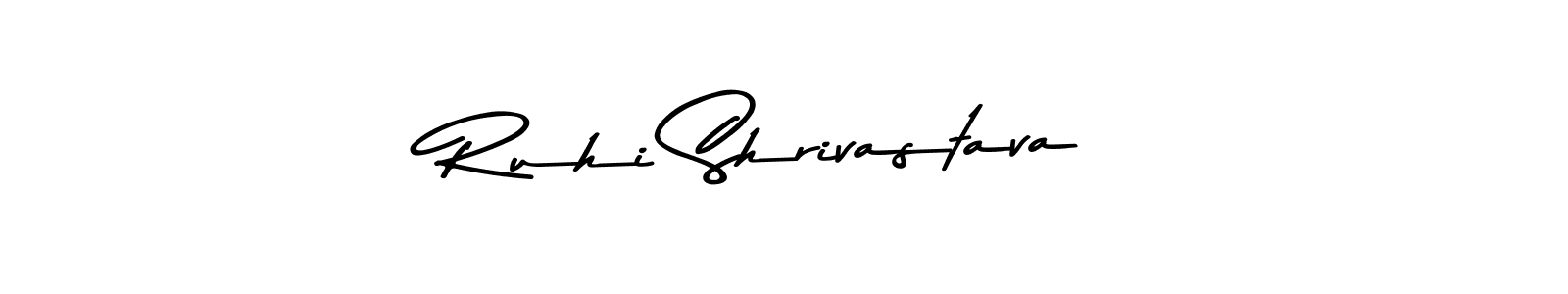 Make a beautiful signature design for name Ruhi Shrivastava. With this signature (Asem Kandis PERSONAL USE) style, you can create a handwritten signature for free. Ruhi Shrivastava signature style 9 images and pictures png